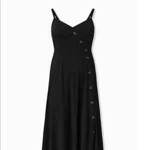 NWT Black Torrid MIDI Dress